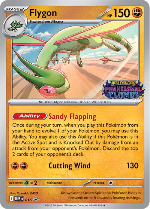 Flygon (016) (Prerelease) [Mega Evolution Promo] | Good Games Adelaide SA