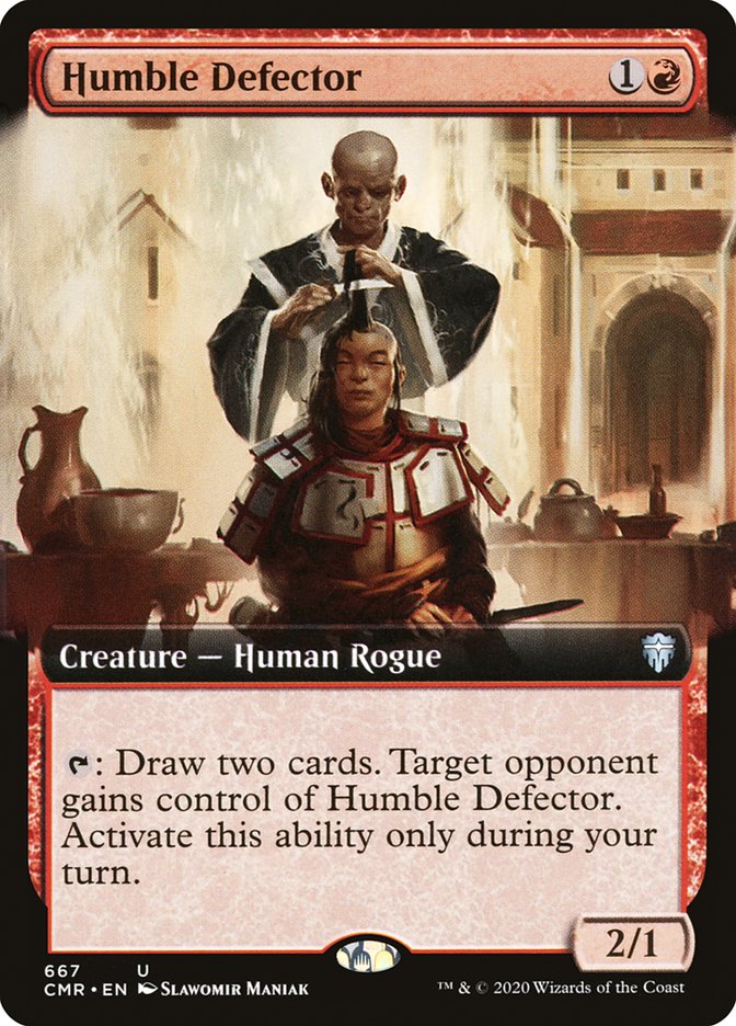 Humble Defector (Extended Art) [Commander Legends] | Good Games Adelaide SA