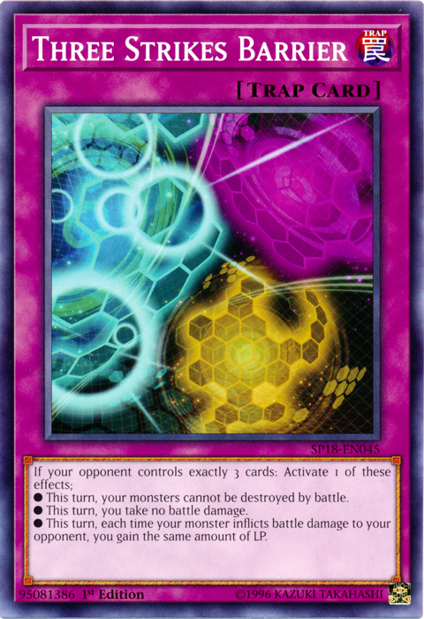 Three Strikes Barrier [SP18-EN045] Common | Good Games Adelaide SA