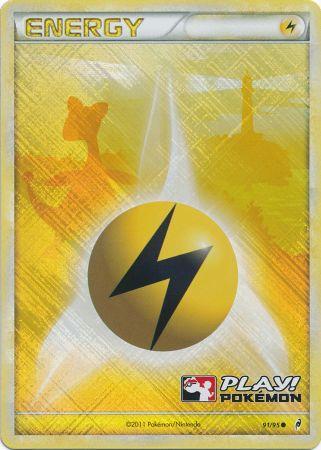 Lightning Energy (91/95) (Play Pokemon Promo) [HeartGold & SoulSilver: Call of Legends] | Good Games Adelaide SA