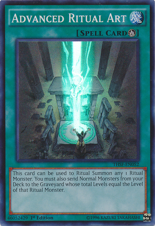 Advanced Ritual Art [THSF-EN052] Super Rare | Good Games Adelaide SA