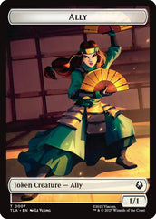 Ally (0007) // Clue (0018) Double-Sided Token [Avatar: The Last Airbender Tokens] | Good Games Adelaide SA