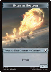 Ballistic Boulder // Soldier (0011) Double-Sided Token [Avatar: The Last Airbender Tokens] | Good Games Adelaide SA