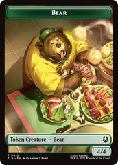 Bear // Food (0020) Double-Sided Token [Avatar: The Last Airbender Tokens] | Good Games Adelaide SA