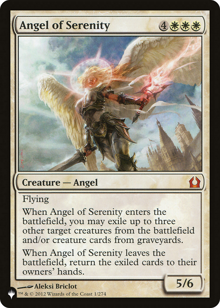 Angel of Serenity (RTR) [Secret Lair: Angels] | Good Games Adelaide SA
