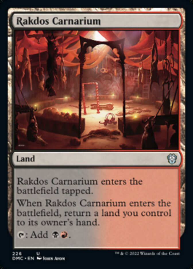 Rakdos Carnarium [Dominaria United Commander] | Good Games Adelaide SA