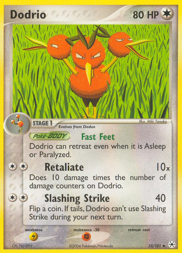 Dodrio (33/101) [EX: Hidden Legends] | Good Games Adelaide SA