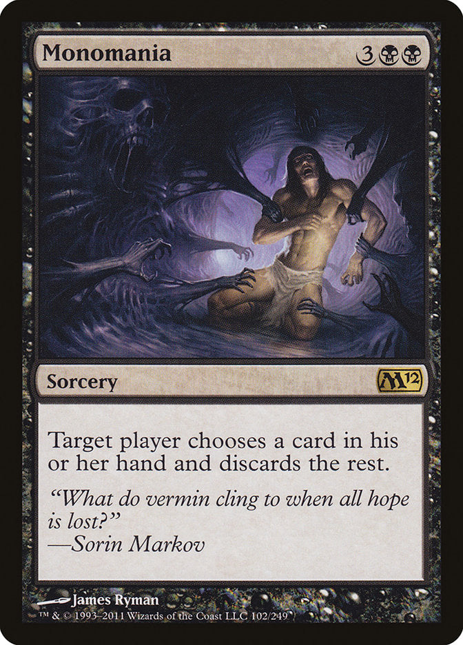 Monomania 102 (Magic 2012 (M12))  | Good Games Adelaide SA