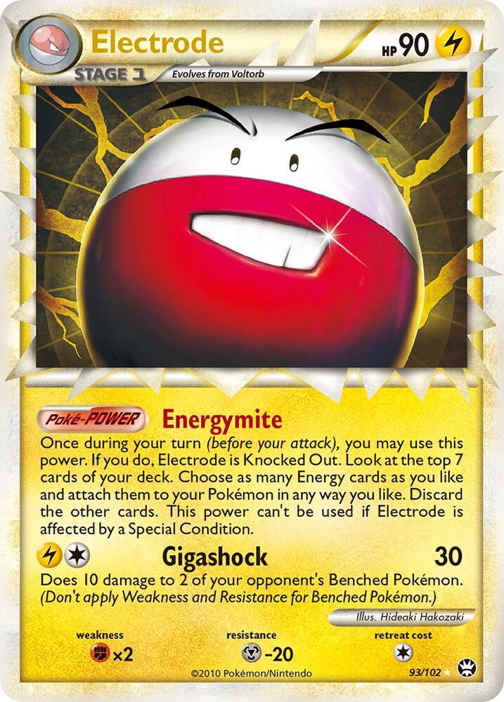 Electrode Prime 93/102 (Triumphant)  - Holofoil | Good Games Adelaide SA