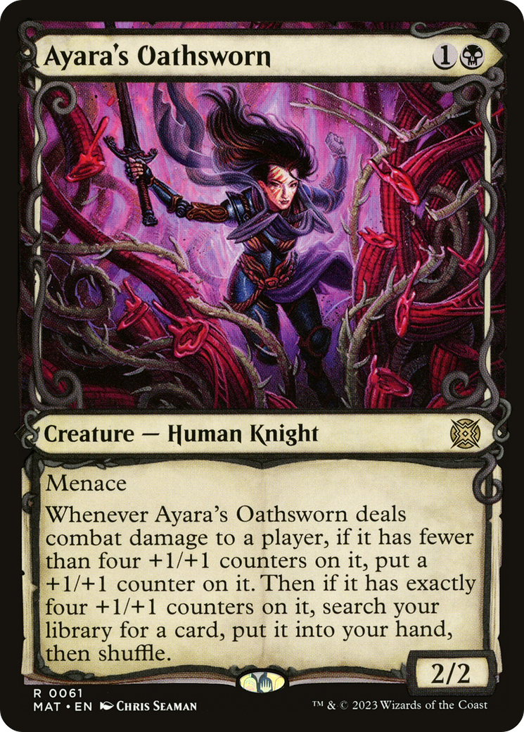 Ayara's Oathsworn (Showcase) [March of the Machine: The Aftermath] | Good Games Adelaide SA