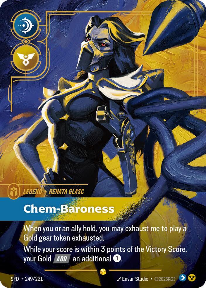 Renata Glasc - Chem-Baroness (Overnumbered) [Spiritforged] (249/221) | Good Games Adelaide SA