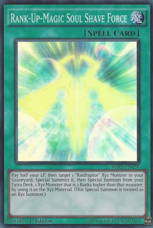 Rank-Up-Magic Soul Shave Force [WIRA-EN028] Super Rare | Good Games Adelaide SA