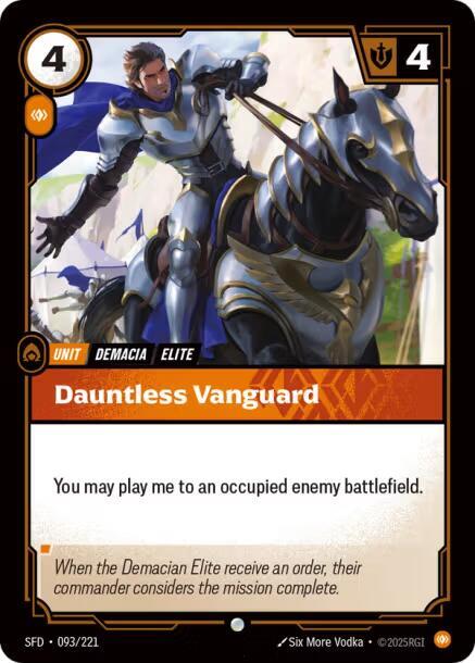 Dauntless Vanguard [Spiritforged] (093/221) | Good Games Adelaide SA