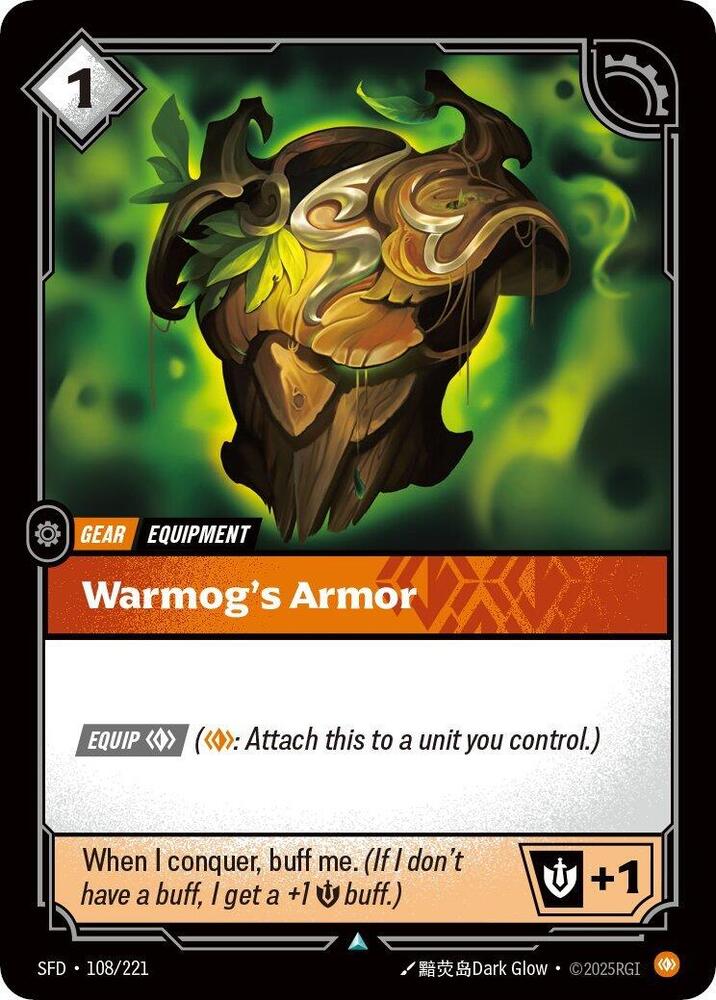 Warmog's Armor [Spiritforged] (108/221) | Good Games Adelaide SA