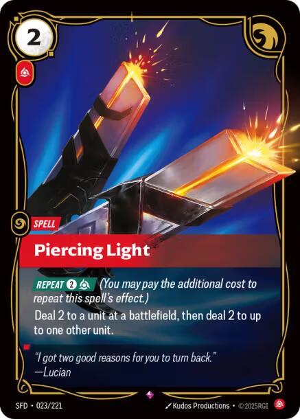Piercing Light [Spiritforged] (023/221) | Good Games Adelaide SA