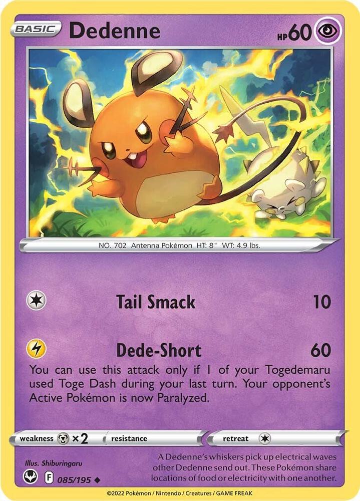 Dedenne 085/195 (SWSH12: Silver Tempest)  | Good Games Adelaide SA