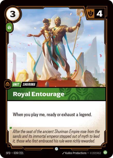Royal Entourage [Spiritforged] (039/221) | Good Games Adelaide SA