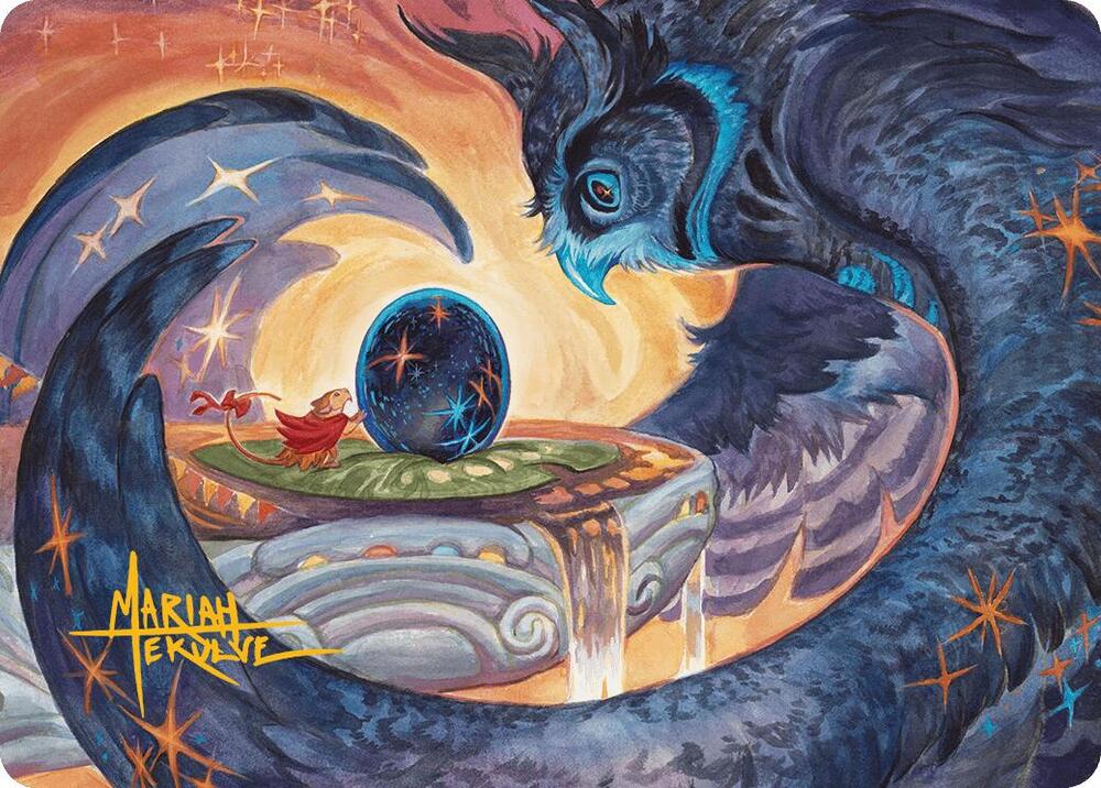 Dawns Truce Art Card Gold Stamped Signature 41 (Art Series: Bloomburrow)  | Good Games Adelaide SA