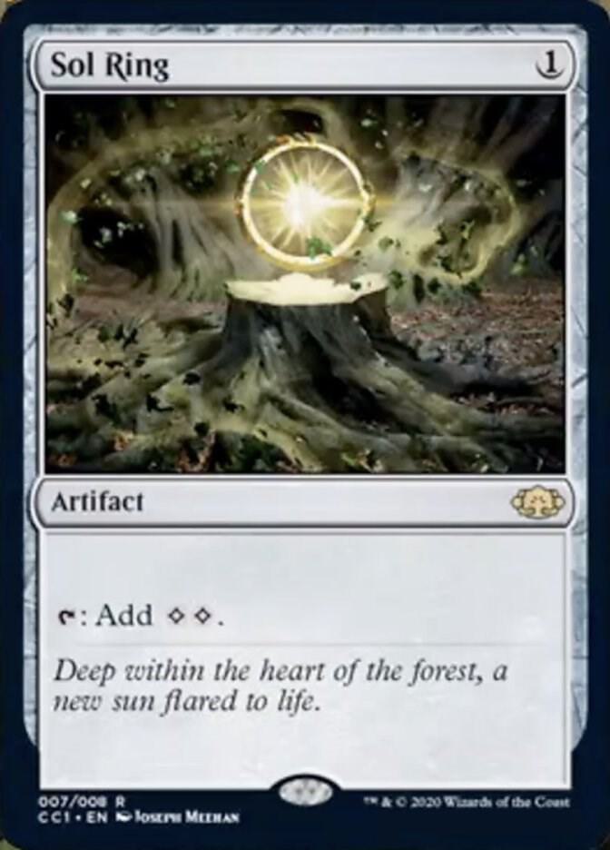 Sol Ring 7 (Commander Collection: Green)  - Foil | Good Games Adelaide SA