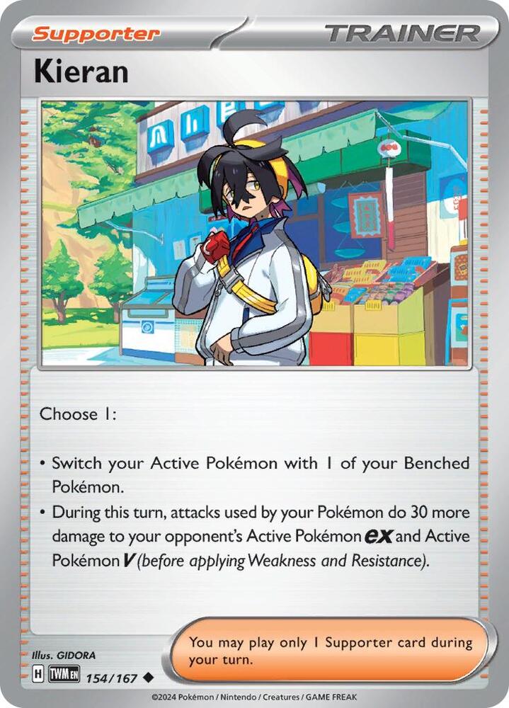 Kieran 154/167 (SV06: Twilight Masquerade)  | Good Games Adelaide SA