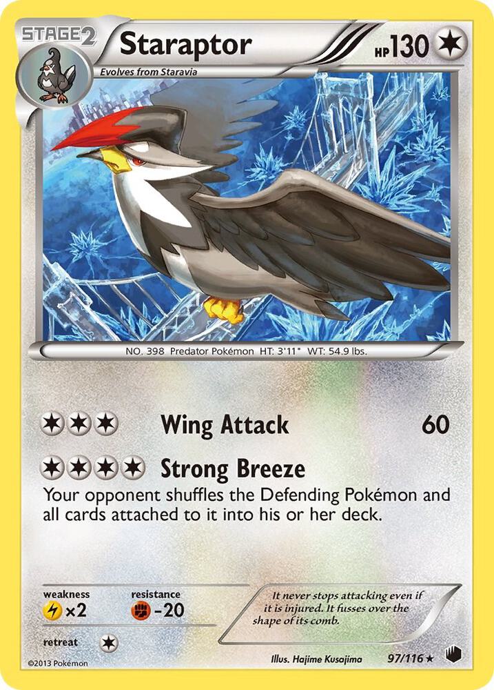 Staraptor 97/116 (Plasma Freeze)  | Good Games Adelaide SA
