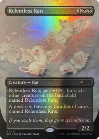 Relentless Rats 757 (Secret Lair Drop Series)  - Foil | Good Games Adelaide SA