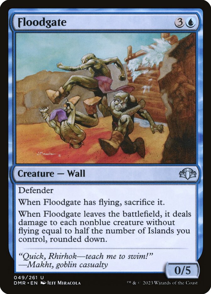 Floodgate 49 (Dominaria Remastered)  - Foil | Good Games Adelaide SA