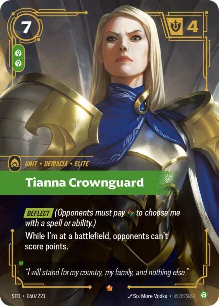 Tianna Crownguard [Spiritforged] (060/221) | Good Games Adelaide SA