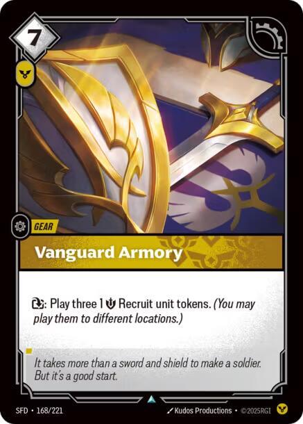 Vanguard Armory [Spiritforged] (168/221) | Good Games Adelaide SA