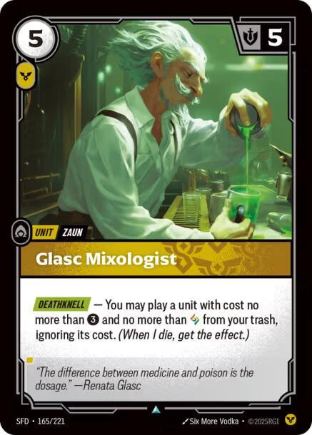 Glasc Mixologist [Spiritforged] (165/221) | Good Games Adelaide SA