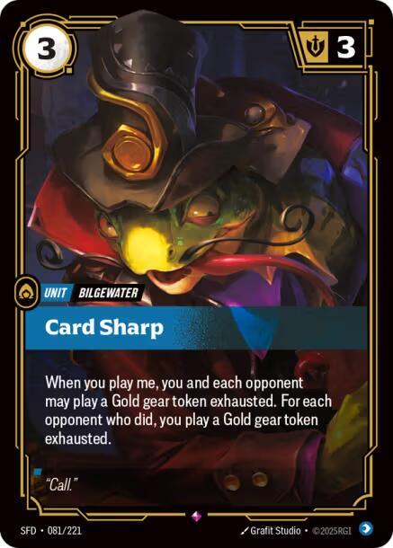 Card Sharp [Spiritforged] (081/221) | Good Games Adelaide SA