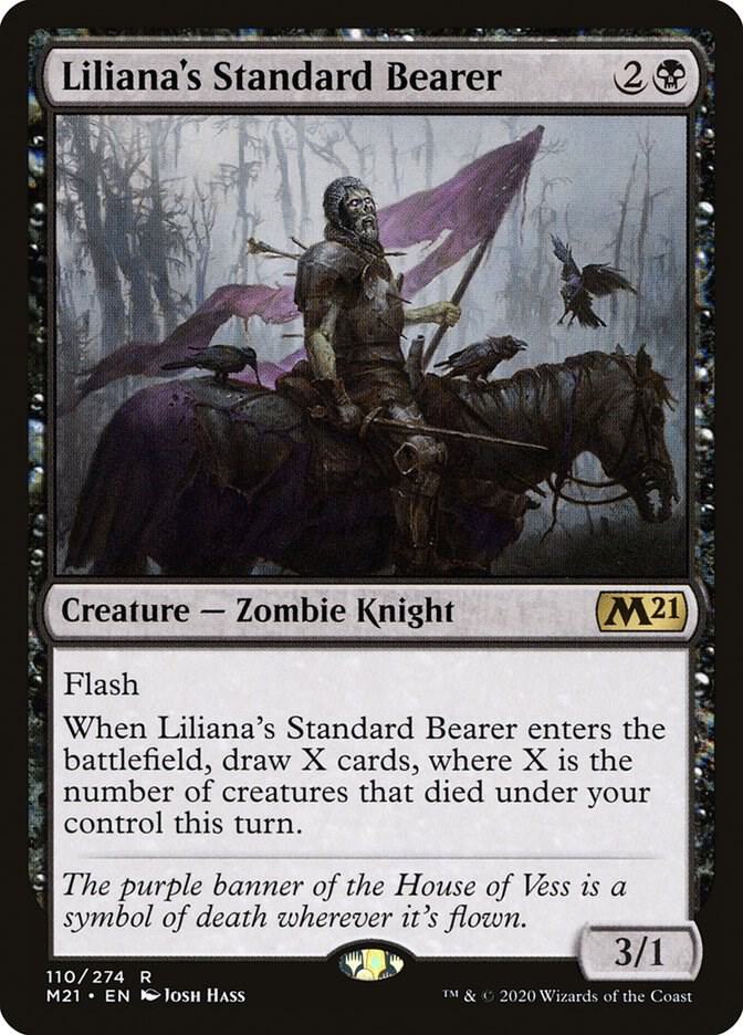 Lilianas Standard Bearer 110 (Core Set 2021)  | Good Games Adelaide SA