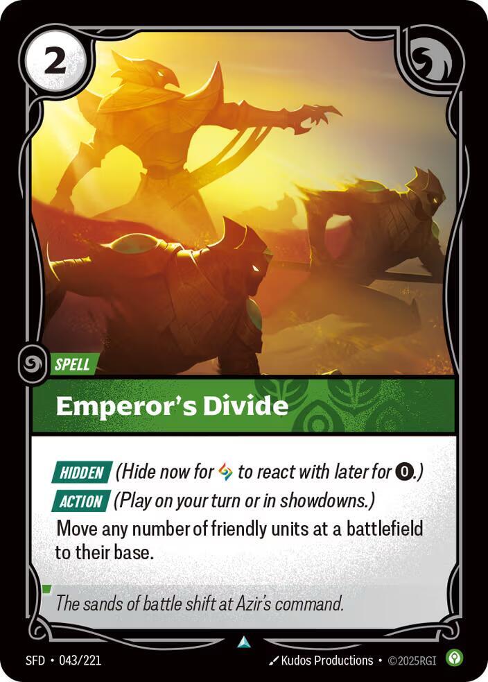 Emperor's Divide [Spiritforged] (043/221) | Good Games Adelaide SA