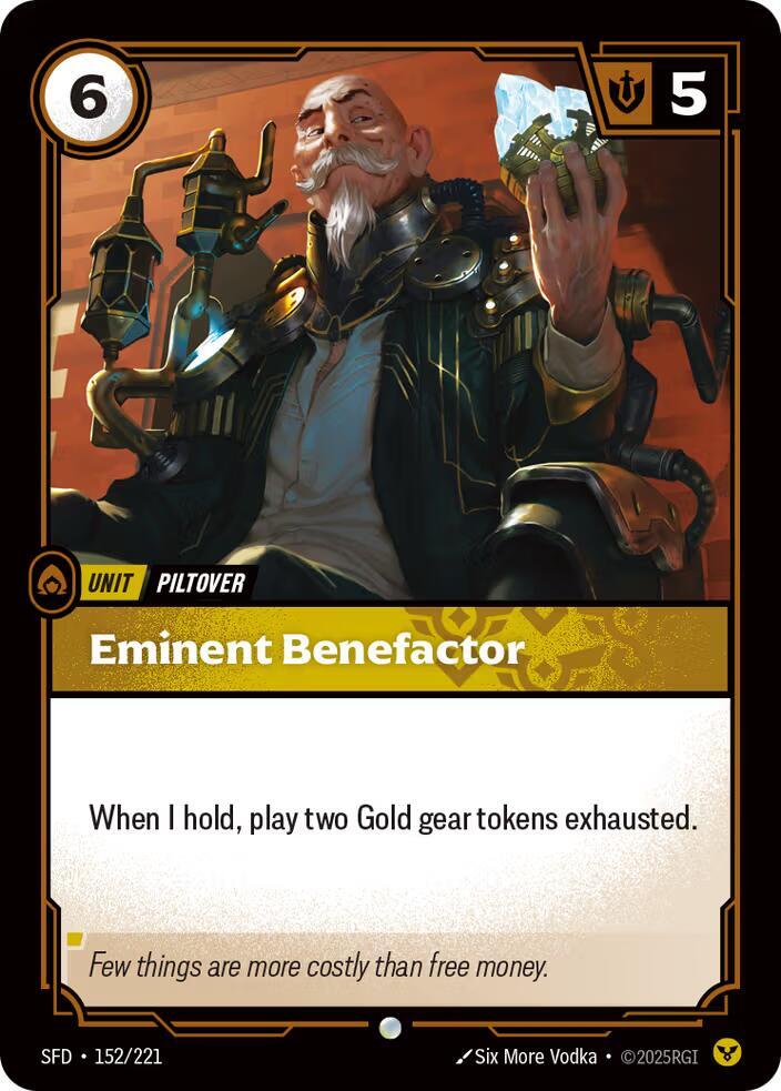 Eminent Benefactor [Spiritforged] (152/221) | Good Games Adelaide SA
