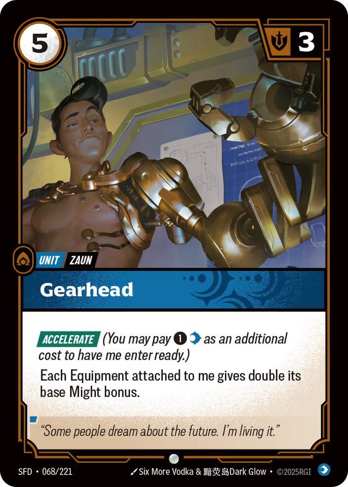 Gearhead [Spiritforged] (068/221) | Good Games Adelaide SA