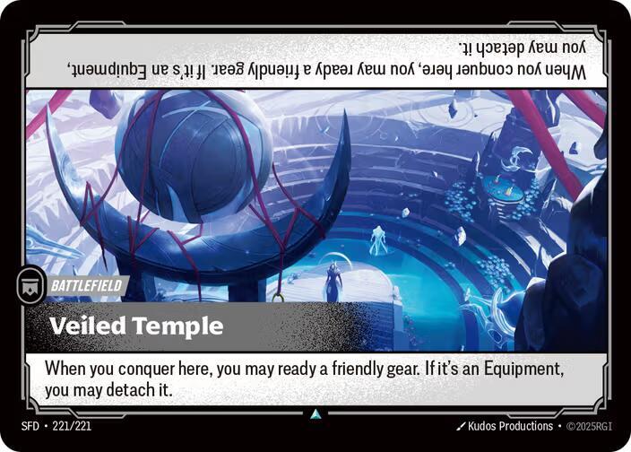 Veiled Temple [Spiritforged] (221/221) | Good Games Adelaide SA