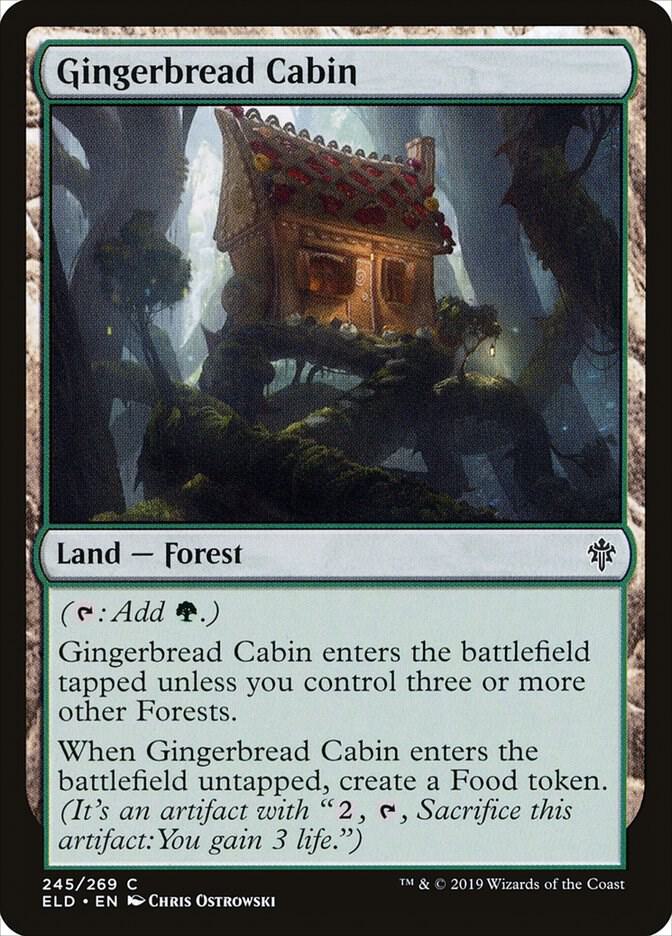 Gingerbread Cabin 245 (Throne of Eldraine)  - Foil | Good Games Adelaide SA