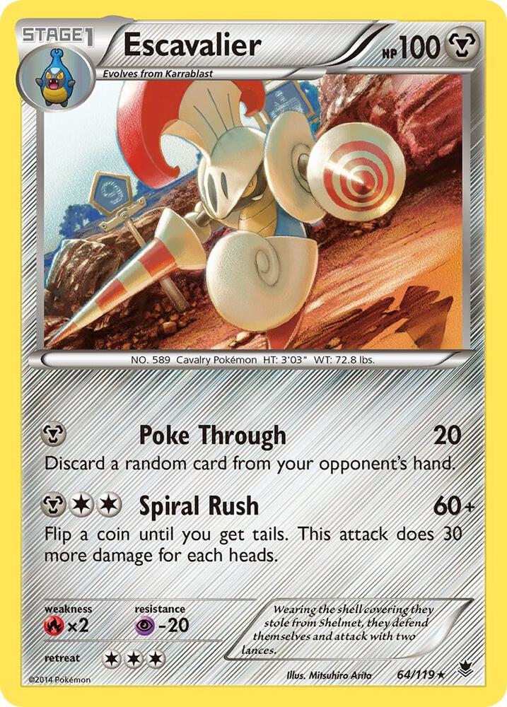 Escavalier 64/119 (XY - Phantom Forces)  | Good Games Adelaide SA
