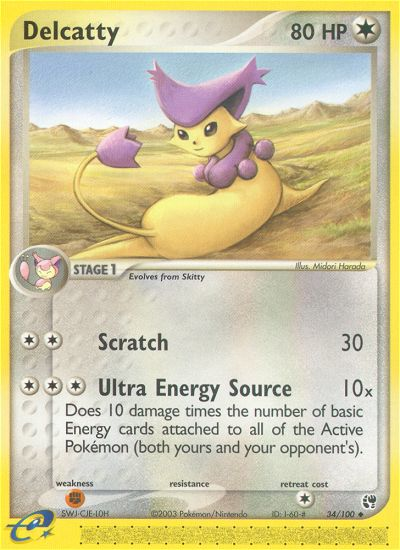 Delcatty (34/100) [EX: Sandstorm] | Good Games Adelaide SA