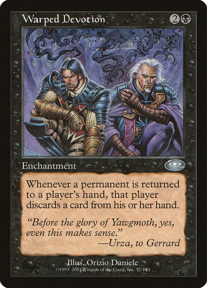 Warped Devotion 57 (Planeshift)  - Foil | Good Games Adelaide SA