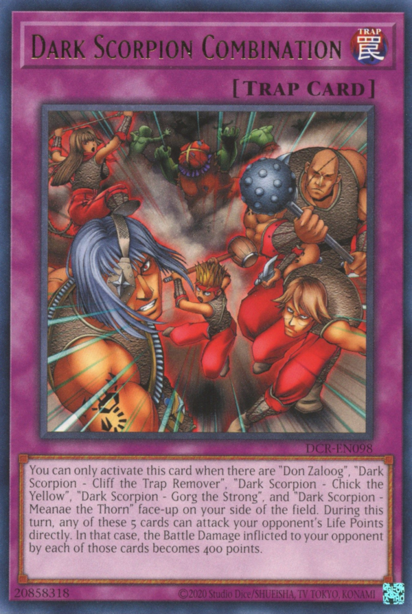 Dark Scorpion Combination [DCR-EN098] Rare | Good Games Adelaide SA