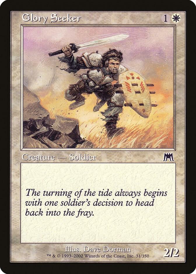 Glory Seeker 31 (Onslaught)  - Foil | Good Games Adelaide SA