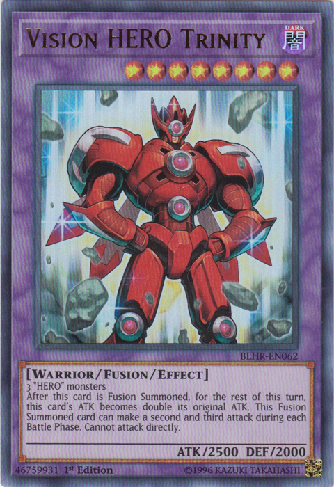 Vision Hero Trinity [BLHR-EN062] Ultra Rare | Good Games Adelaide SA