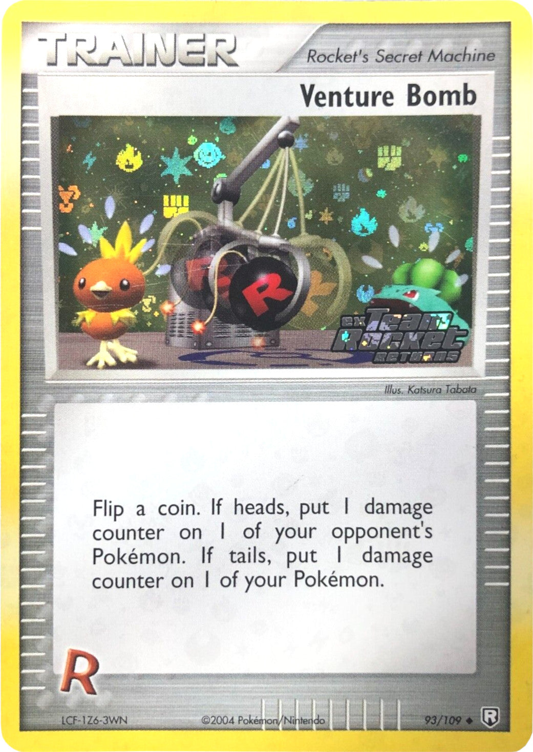Venture Bomb (93/109) (Stamped) [EX: Team Rocket Returns] | Good Games Adelaide SA