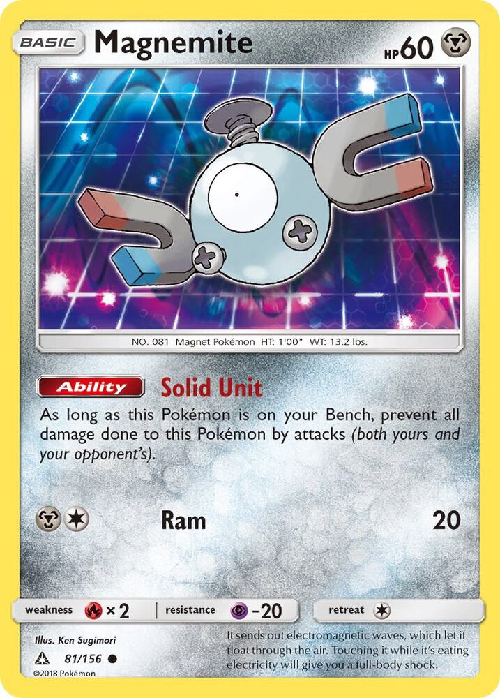 Magnemite 81/156 (SM - Ultra Prism)  | Good Games Adelaide SA