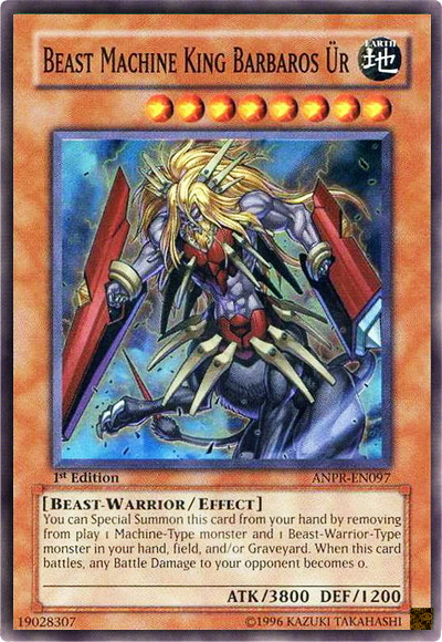 Beast Machine King Barbaros Ur [ANPR-EN097] Super Rare | Good Games Adelaide SA