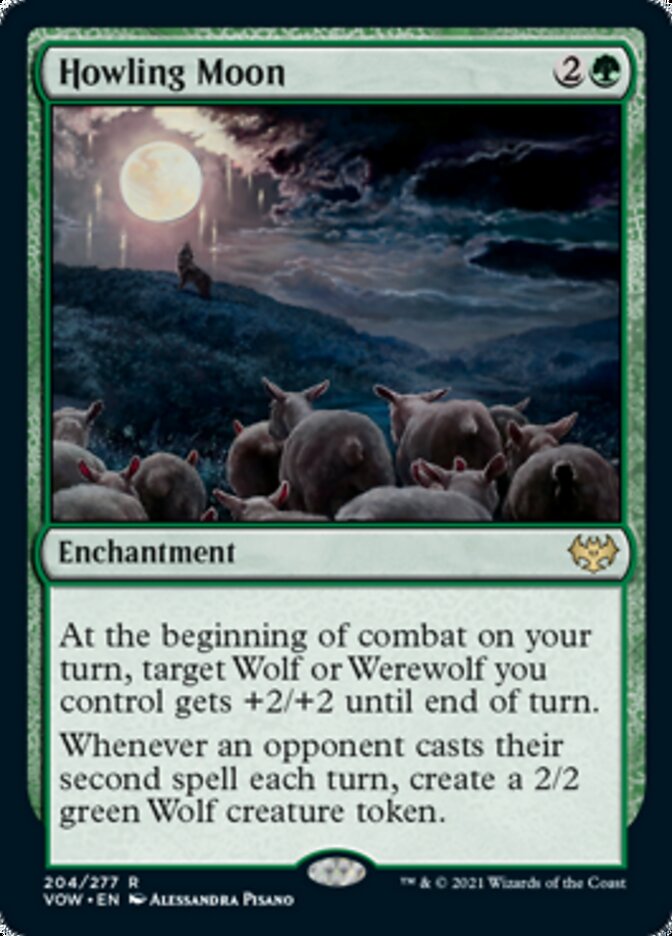 Howling Moon [Innistrad: Crimson Vow] | Good Games Adelaide SA