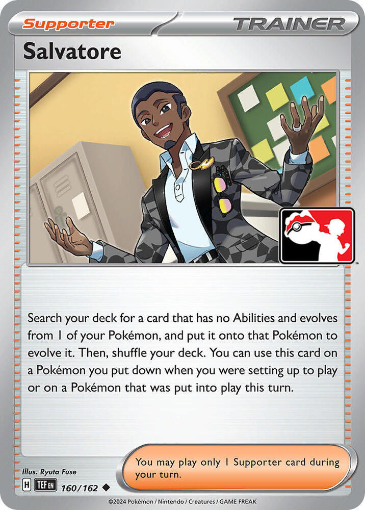 Salvatore Series 5 160/162 (Prize Pack Series Cards)  | Good Games Adelaide SA
