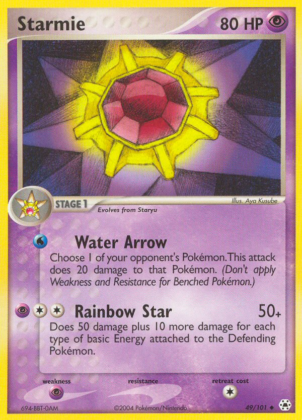 Starmie (49/101) [EX: Hidden Legends] | Good Games Adelaide SA
