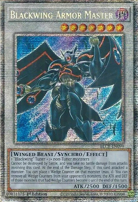 Blackwing Armor Master [BLCR-EN099] Starlight Rare | Good Games Adelaide SA